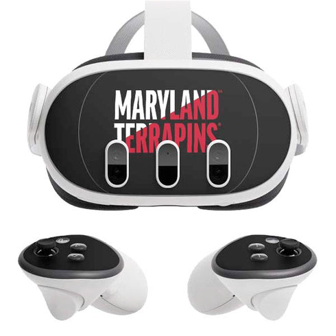 University of Maryland Terrapins Athletic Marks Meta Quest 3 Skin
