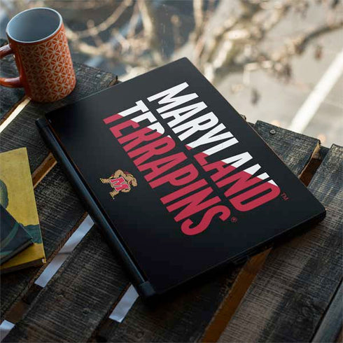 University of Maryland Terrapins Athletic Marks MSI GS65 Stealth Laptop Skin