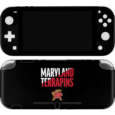 University of Maryland Terrapins Athletic Marks Nintendo Switch Lite Skin