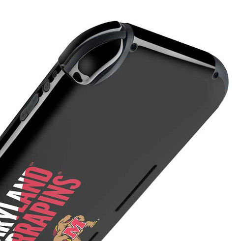 University of Maryland Terrapins Athletic Marks Nintendo Switch Lite Skin