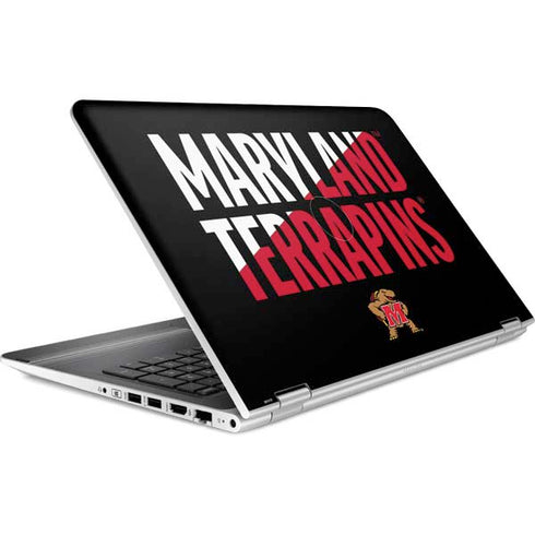 University of Maryland Terrapins Athletic Marks HP Pavilion Skin