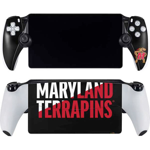 University of Maryland Terrapins Athletic Marks PlayStation Portal Remote Player Skin