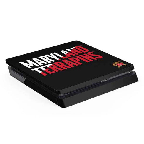 University of Maryland Terrapins Athletic Marks PS4 Slim Skin