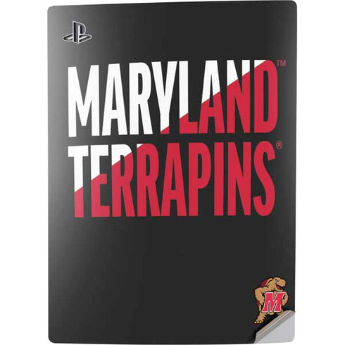 University of Maryland Terrapins Athletic Marks PS5 Digital Edition Console Skin