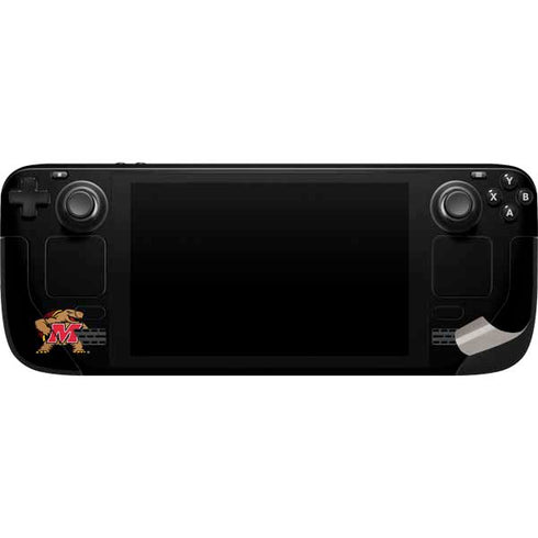University of Maryland Terrapins Athletic Marks Steam Deck Handheld Gaming Computer Skin