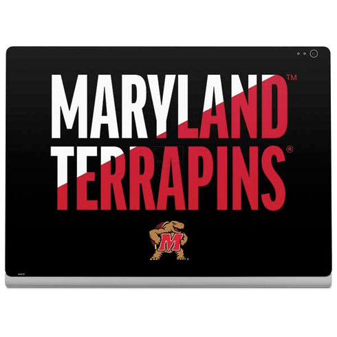 University of Maryland Terrapins Athletic Marks Surface Book 2 13.5in Skin