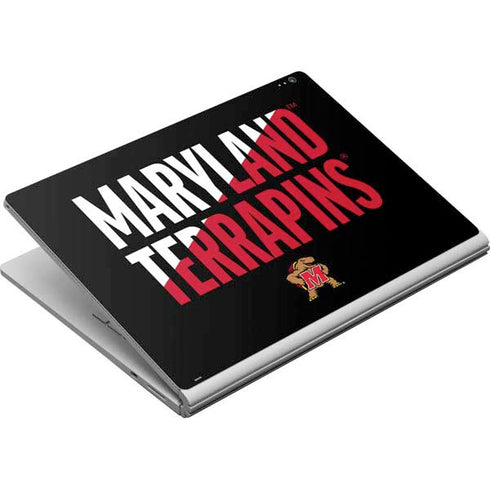 University of Maryland Terrapins Athletic Marks Surface Book Skin