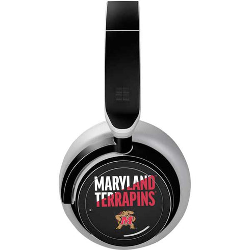 University of Maryland Terrapins Athletic Marks Surface Headphones Skin