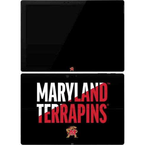 University of Maryland Terrapins Athletic Marks Surface Pro 7 Skin
