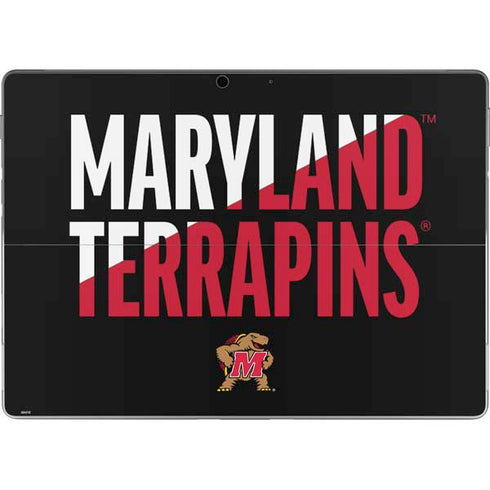 University of Maryland Terrapins Athletic Marks Surface Pro 8 Skin