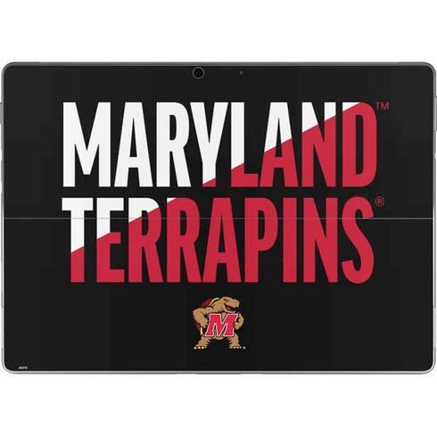 University of Maryland Terrapins Athletic Marks Surface Pro 9 Skin