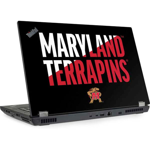 University of Maryland Terrapins Athletic Marks Lenovo ThinkPad Skin