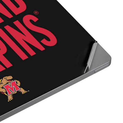University of Maryland Terrapins Athletic Marks Universal Laptop 12in (9.8 x 6.8in) Skin