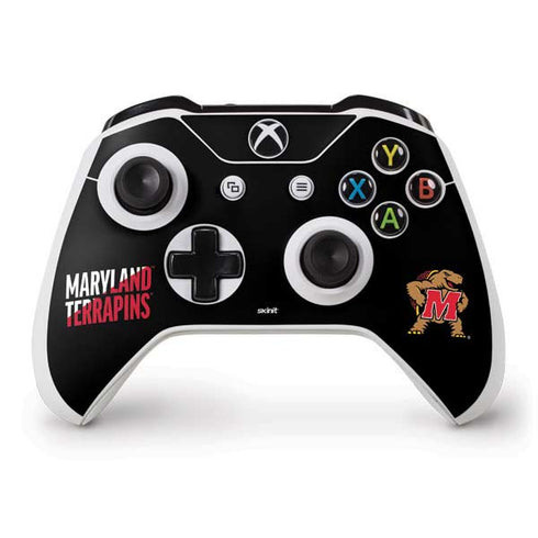 University of Maryland Terrapins Athletic Marks Xbox One S Controller Skin