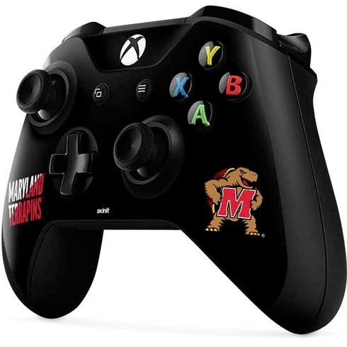 University of Maryland Terrapins Athletic Marks Xbox One X Controller Skin