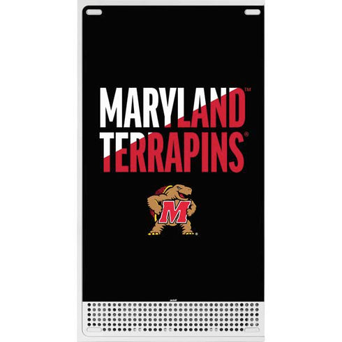 University of Maryland Terrapins Athletic Marks Xbox Series S Console Skin