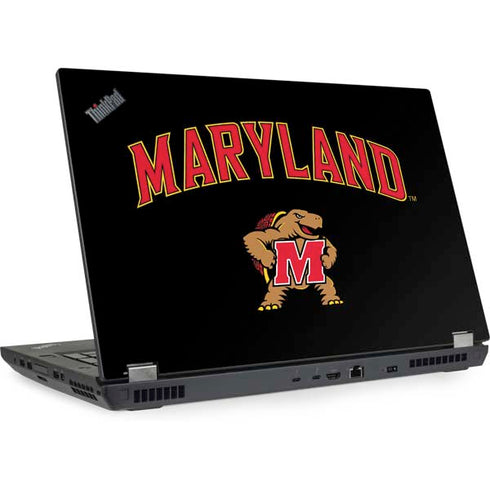 University of Maryland Collegiate Text Lenovo ThinkPad Skin