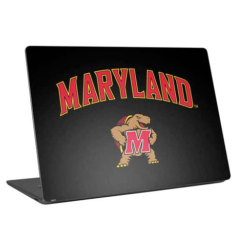 University of Maryland Collegiate Text Universal Laptop 13in (10.6 x 7.6in) Skin