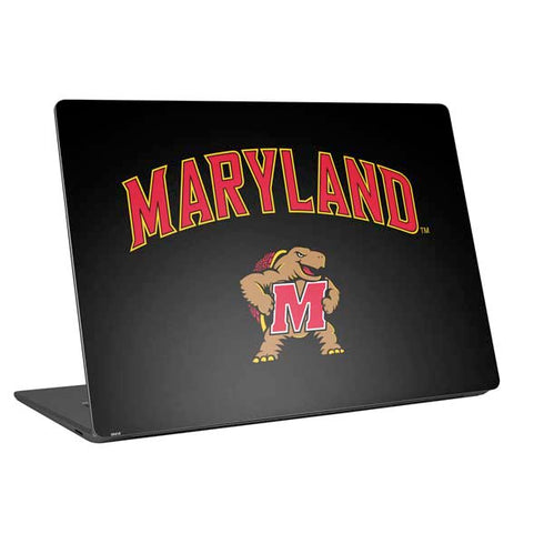 University of Maryland Collegiate Text Universal Laptop 16.6in (13.4 x 9.7in) Skin