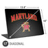 University of Maryland Collegiate Text Universal Laptop 17in (13.8 x 10in) Skin