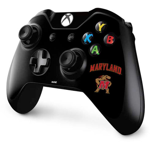 University of Maryland Collegiate Text Xbox One Controller Skin