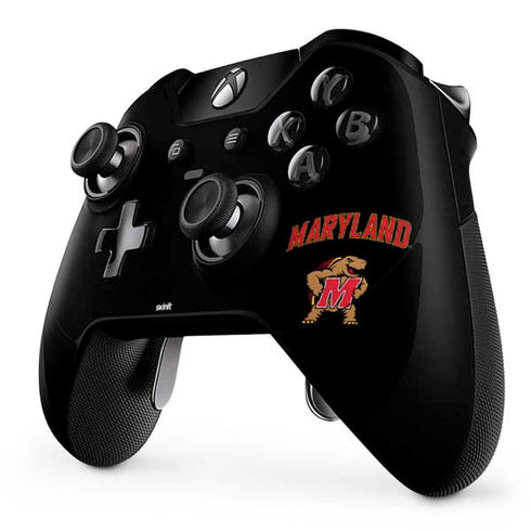 University of Maryland Collegiate Text Xbox One Elite Controller Skin