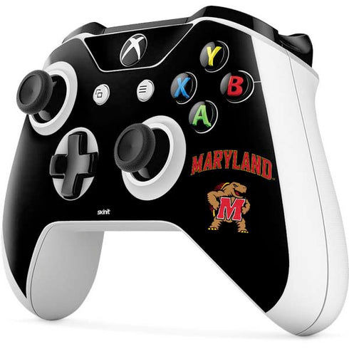 University of Maryland Collegiate Text Xbox One S Controller Skin