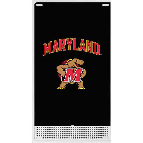University of Maryland Collegiate Text Xbox Series S Bundle Skin