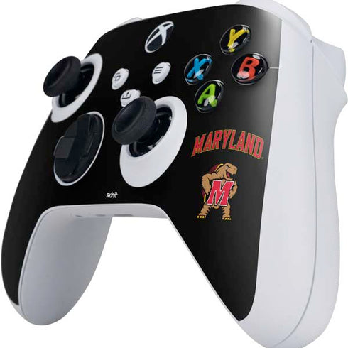 University of Maryland Collegiate Text Xbox Series S Controller Skin