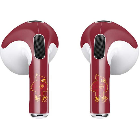 Iowa State University Mascot Apple AirPods (3rd Gen 2021) Skin