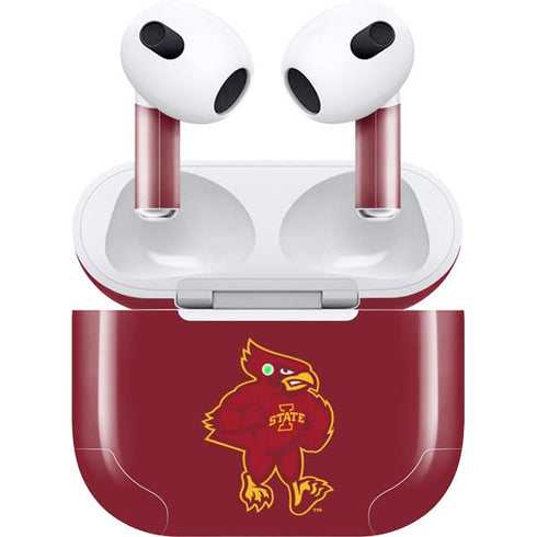 Iowa State University Mascot Apple AirPods (3rd Gen 2021) Skin