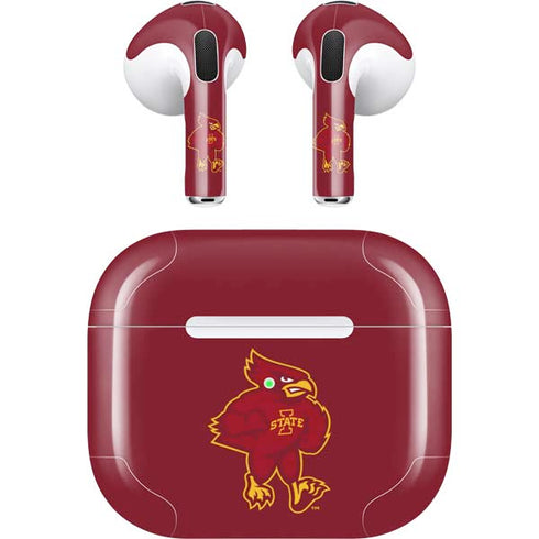 Iowa State University Mascot Apple AirPods (3rd Gen 2021) Skin