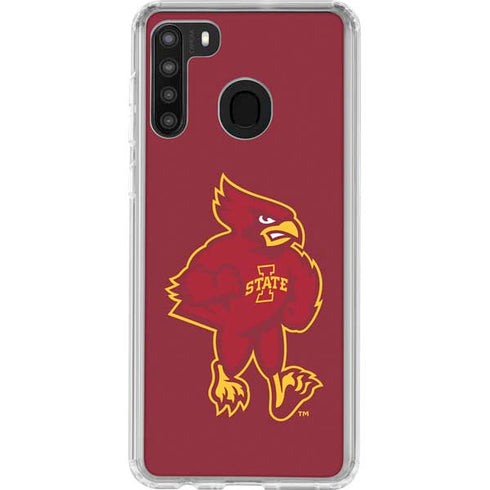Iowa State University Mascot Galaxy A21 Clear Case