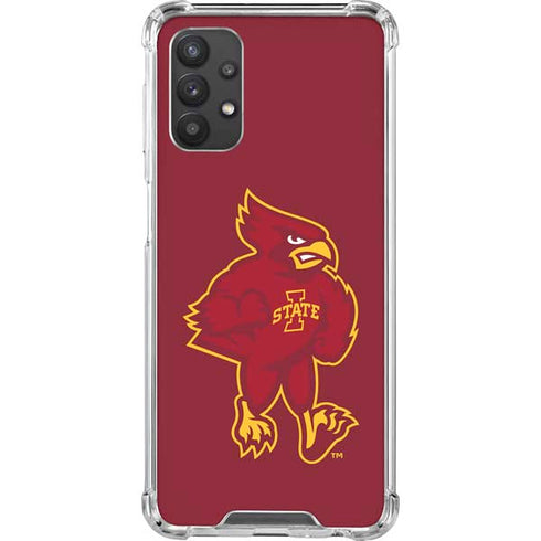 Iowa State University Mascot Galaxy A32 5G Clear Case