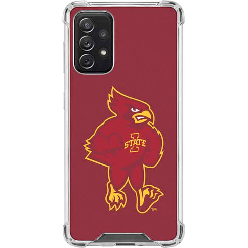 Iowa State University Mascot Galaxy A72 5G Clear Case
