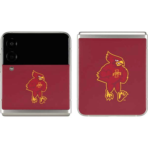 Iowa State University Mascot Galaxy Z Flip3 5G Skin