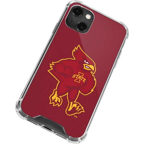 Iowa State University Mascot iPhone 14 Plus Clear Case
