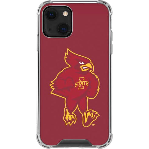 Iowa State University Mascot iPhone 14 Plus Clear Case