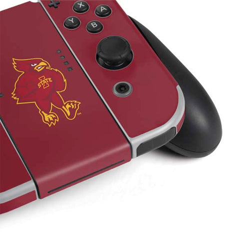 Iowa State University Mascot Nintendo Switch OLED (2021) Skin