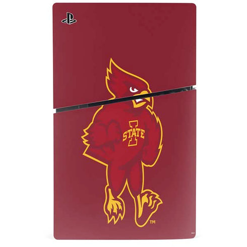Iowa State University Mascot PS5 Slim Disk Console Skin