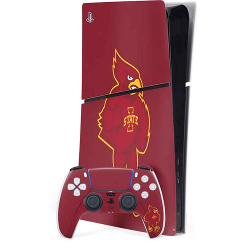 Iowa State University Mascot PS5 Slim Digital Edition Console Skin