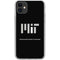 Massachusetts Institute of Technology iPhone 11 Clear Case