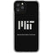 Massachusetts Institute of Technology iPhone 11 Pro Clear Case