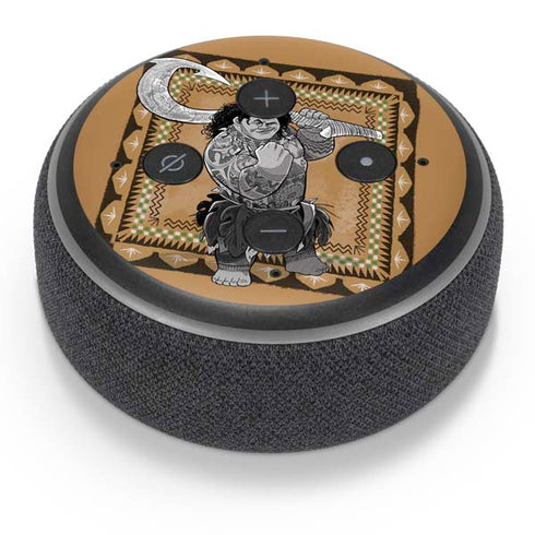 Disney Moana Maui Portrait Amazon Echo Dot Skin