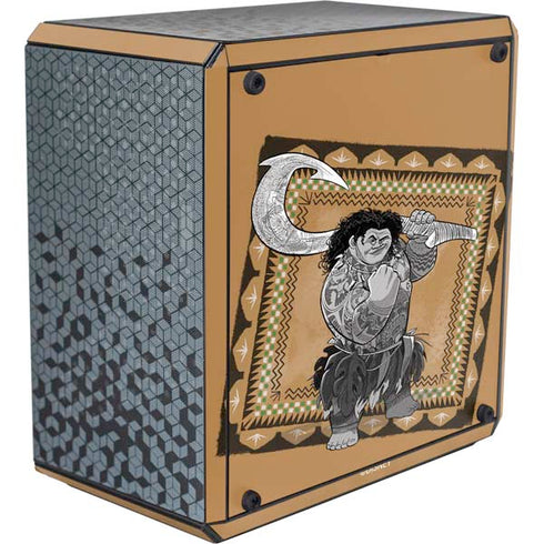Disney Moana Maui Portrait Cooler Master MasterBox Q300L Mini Tower Skin