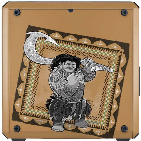 Disney Moana Maui Portrait Cooler Master MasterBox Q300L Mini Tower Skin