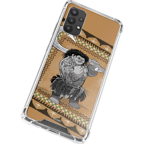 Disney Moana Maui Portrait Galaxy A32 5G Clear Case