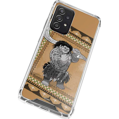 Disney Moana Maui Portrait Galaxy A52 5G Clear Case