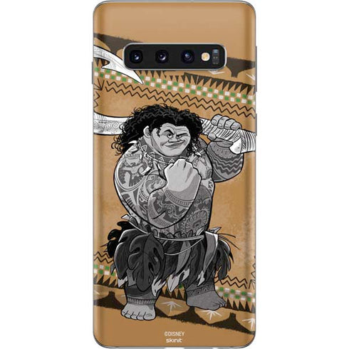 Disney Moana Maui Portrait Galaxy S10 Skin
