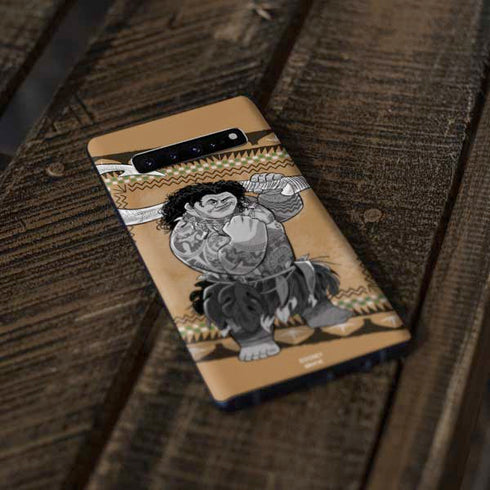 Disney Moana Maui Portrait Galaxy S10 Skin